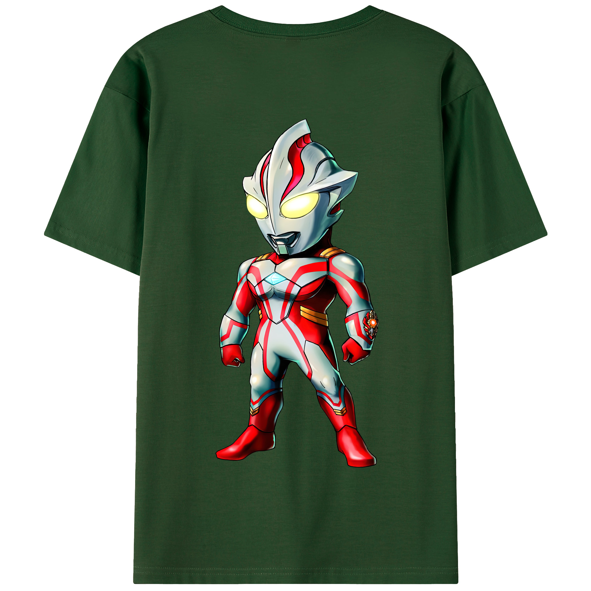 （画像用） ウルトラマン Ultraman 綿100％半袖Tシャツ（背面プリント）